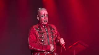 Lindemann Live  Blut 4K 60FPS [upl. by Nolitta231]