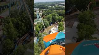 Goliath Six Flags Over Georgia pov sixflags sixflagsovergeorgia goliath rollercoaster coaster [upl. by Attennaj]