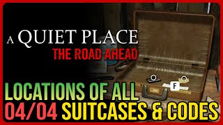 All Briefcase Locations amp Combinations – A Quiet Place The Road Ahead [upl. by Melinda]