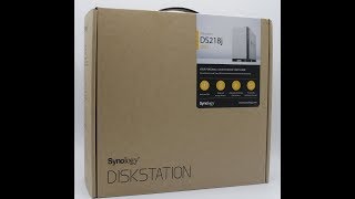 Diskstation DS218j Unboxing und Einrichtung [upl. by Pillihpnhoj770]