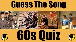 Guess The Song 60s  QUIZ [upl. by Lala]