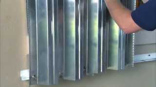 Hurricane Preparedness Metal Storm Shutter Installation [upl. by Laicram]