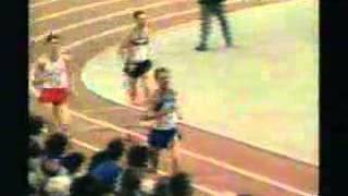 Eamonn Coghlan First Over40 SubFour Minute Mile Harvard 1993 Ireland [upl. by Nilkoorb842]