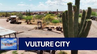 Taking a look at Vulture City near Wickenburg  Drone Zone [upl. by Nirual179]