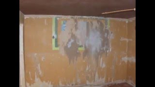 Plastering over Artex [upl. by Sension]