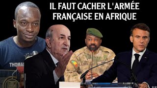 Drissa Meminta  La nouvelle strategie de Macron pour dissimuler larmee Francaise en Afrique [upl. by Mansfield]