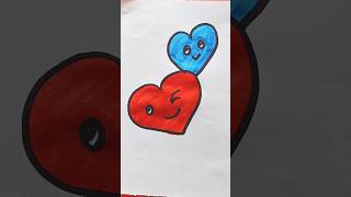 How to Draw Beautiful Heart ❤️ for Kids heart drawing [upl. by Elaina214]