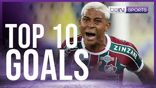 Top 10 Goals from Copa Libertadores  beIN SPORTS USA [upl. by Korry]