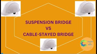 Suspension Bridge vs CableStayed Bridge Understanding the Differences [upl. by Weasner]