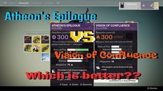 Destiny Best Weapon for Oracles Atheon Epilogue vs Vision of Confluence Vault of Glass Hard Mode [upl. by Eoin872]