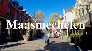 Maasmechelen Village Outlet Belgium 🇧🇪 City Walk Tour [upl. by Gautious]