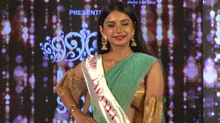 Miss South India 2020  23 Finalists in saree [upl. by Pelage]