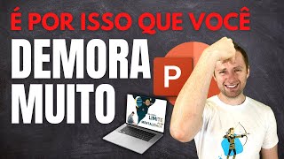 Como criar um Apresentação profissional e criativa muito MAIS RÁPIDO [upl. by Yroc]