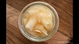 Japanese Pickled Ginger [upl. by Eramat586]