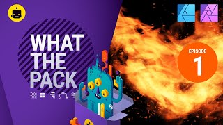 What the Pack Ep1 Concept Master Nature Fire Brushes for Affinity Photo and Affinity Designer [upl. by Wenz]