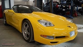 Stroked LS3 C5 Corvette with Magnuson TVS2300 on the dyno [upl. by Lelith]