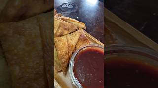 Homemade crab Rangoon [upl. by Gurtner]