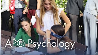 Students conduct a “sensory lab” testing their various senses [upl. by Neelat]