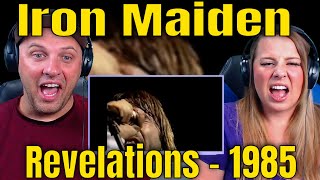 REACTION TO Iron Maiden  Revelations  1985  THE WOLF HUNTERZ REACTIONS [upl. by Damek773]