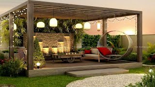 Patio Design Ideas  Modern Backyard Garden Landscaping ideas  Home Exterior  Veranda Design [upl. by Dyann951]