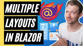 How to use Multiple Layouts in Blazor in NET 8 🔥 [upl. by Elysee]