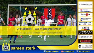 vv Staphorst  JOS Watergraafsmeer [upl. by Elie912]