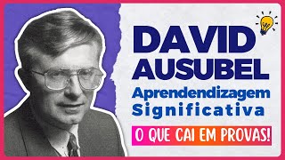 DAVID AUSUBEL Teoria da Aprendizagem Significativa  Teorias da aprendizagem e do desenvolvimento [upl. by Yelrak8]