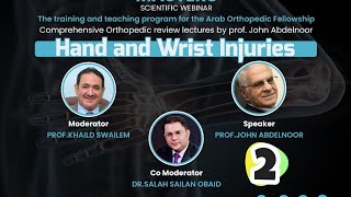 Hand and Wrist Injuries Part 2 Orthopedic Review Lectures Series  DrJone Abdelnoor [upl. by Elatsyrk]