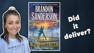 Wind and Truth NONSPOILER review  Stormlight Archive 5 by Brandon Sanderson [upl. by Marlane]