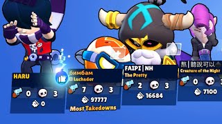 How to get ALOT of KUDOS in BRAWL STARS [upl. by Woodson]