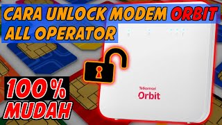 Cara Unlock Modem Telkomsel Orbit Untuk All Operator dengan Mudah [upl. by Adnim]