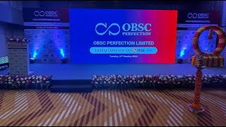 Listing Ceremony of OBSC Perfection Limited [upl. by Yrol644]