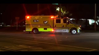 Miami Dade Fire Rescue R53 Transporting [upl. by Naul362]