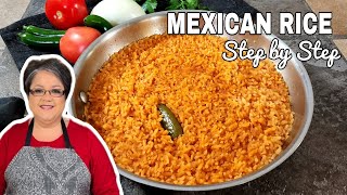 MEXICAN RICE  Step by Step  added tips❤️ [upl. by Erda]