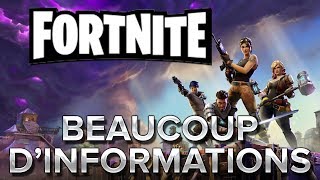 Fortnite 1  BEAUCOUP DINFORMATIONS [upl. by Gary]