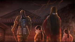 NOBUNAGAs Ambition Awakening  Nagamasa And Oichi Cutscene [upl. by Ynavoj]