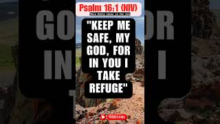 Finding Refuge in God  Psalm 161 faith shorts bibleverse [upl. by Rellia]