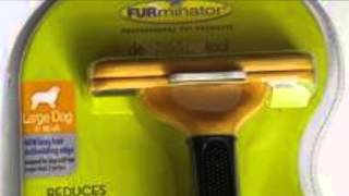 New Furminator Deshedding Tool For Large Dogs Review [upl. by Brenk]