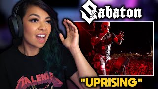 First Time Reaction  Sabaton  quotUprisingquot LIVE [upl. by Amliv]