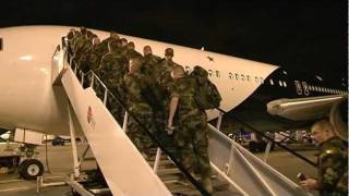 104th Inf Bn Deploy to Lebanon [upl. by Llerihs820]