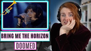 Vocal Coach reacts to Bring Me The Horizon  Doomed Live at the Royal Albert Hall [upl. by Nicolas]