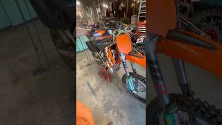 2001 ktm 2 stroke 250 exc build [upl. by Atela72]