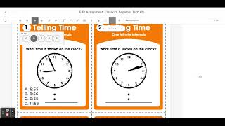 How to Add Multiple Choice into a Classkick Lesson [upl. by Leirda893]