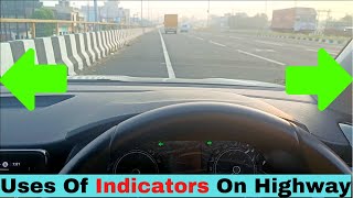 How To Use Indicators On Highway  Driving Lesson For Beginners  Machine And Mechanism [upl. by Kirkwood481]