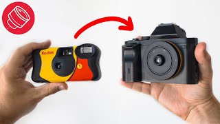 How to Make a Lens from a Disposable Camera 90s film look [upl. by Dahl]