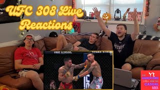 UFC 308 LIVE REACTIONS TOPURIA KOED HOLLOWAY [upl. by Kinzer]