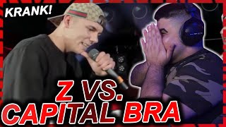 CAPITAL BRA VS Z bei RAP AM MITTWOCH 🔥 REACTION [upl. by Nahk]