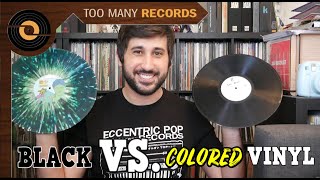 BLACK VS COLORED VINYL The Truth [upl. by Sheley827]