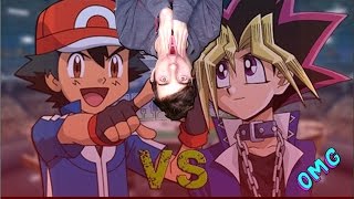 ÉPICAS BATALLAS DE RAP DEL FRIKISMO  ASH VS YUGI  REACCIÓN [upl. by Cogn]