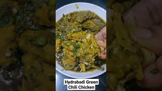 Hydrabadi Green Chili Chicken l Shorts [upl. by Boone]